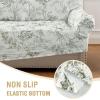 imageHVERSAILTEX Printed Chair Covers for Living Room Floral Pattern Sofa Slipcovers Stretch Couch Covers Washable Couch Protector for DogsGarden BlissBlueChairGarden Blisssage
