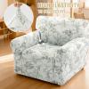 imageHVERSAILTEX Printed Chair Covers for Living Room Floral Pattern Sofa Slipcovers Stretch Couch Covers Washable Couch Protector for DogsGarden BlissBlueChairGarden Blisssage