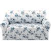 imageHVERSAILTEX Printed Chair Covers for Living Room Floral Pattern Sofa Slipcovers Stretch Couch Covers Washable Couch Protector for DogsGarden BlissBlueChairVintage Petalblue
