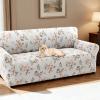 imageHVERSAILTEX Printed Chair Covers for Living Room Floral Pattern Sofa Slipcovers Stretch Couch Covers Washable Couch Protector for DogsGarden BlissBlueChairChic Bloomsom