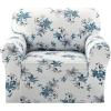 imageHVERSAILTEX Printed Chair Covers for Living Room Floral Pattern Sofa Slipcovers Stretch Couch Covers Washable Couch Protector for DogsGarden BlissBlueChairVintage Petalblue