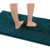 imageHVERSAILTEX Bath Mat Bath Rug for Bathroom Luxury Chenille Bathroom Rug Mat Extra Soft and Absorbent Microfiber Shaggy Rugs Non Slip Rug Quick Dry Bath Mat Washable 17 x 24 Inches NavyDark Teal