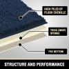 imageHVERSAILTEX Bath Mat Bath Rug for Bathroom Luxury Chenille Bathroom Rug Mat Extra Soft and Absorbent Microfiber Shaggy Rugs Non Slip Rug Quick Dry Bath Mat Washable 17 x 24 Inches NavyNavy