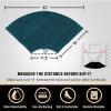 imageHVERSAILTEX Bath Mat Bath Rug for Bathroom Luxury Chenille Bathroom Rug Mat Extra Soft and Absorbent Microfiber Shaggy Rugs Non Slip Rug Quick Dry Bath Mat Washable 17 x 24 Inches NavyDark Teal