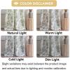 imageHVERSAILTEX Linen Blend Curtains for Living Room Printed Floral Curtain Grommet Farmhouse Flower Patterned Drapes Window Treatment Panels Set of 2 Panels 52quot W x 96quot L French Vintage Floral  NavyFrench Vintage Floral  Sage