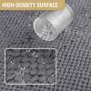imageHVERSAILTEX Waterproof Couch Cover Plush Sofa Cover with Strap Soft Anti Slip Sofa Slipcovers for 4 Cushion Sofa Couch Protector Cover for Dogs Cats Kids36x96BeigeGrey