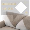 imageHVERSAILTEX Waterproof Couch Cover Plush Sofa Cover with Strap Soft Anti Slip Sofa Slipcovers for 4 Cushion Sofa Couch Protector Cover for Dogs Cats Kids36x96BeigeKhaki