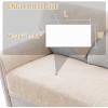 imageHVERSAILTEX Waterproof Couch Cover Plush Sofa Cover with Strap Soft Anti Slip Sofa Slipcovers for 4 Cushion Sofa Couch Protector Cover for Dogs Cats Kids36x96BeigeBeige
