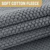 imageHVERSAILTEX Waterproof Couch Cover Plush Sofa Cover with Strap Soft Anti Slip Sofa Slipcovers for 4 Cushion Sofa Couch Protector Cover for Dogs Cats Kids36x96BeigeGrey