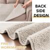 imageHVERSAILTEX Non Slip Pet Couch Cover Chenille Dog Bed Protector Thick Soft Sofa Slipcover Pet Friendly Washable Couch Cushion Covers for Pets 68quot x 82quot TaupeOatmeal