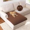 imageHVERSAILTEX Non Slip Pet Couch Cover Chenille Dog Bed Protector Thick Soft Sofa Slipcover Pet Friendly Washable Couch Cushion Covers for Pets 68quot x 82quot TaupeCaramel