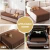 imageHVERSAILTEX Non Slip Pet Couch Cover Chenille Dog Bed Protector Thick Soft Sofa Slipcover Pet Friendly Washable Couch Cushion Covers for Pets 68quot x 82quot TaupeCaramel