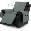imageHVERSAILTEX 100 Waterproof Recliner Chair Covers Recliner Covers NonSlip Stay in Place Thick Cover for Recliner Chair with Pocket Dog Couch Cover Protector WashableLily Pad 30quotLily Pad
