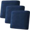 image:imageHVERSAILTEX Velvet Stretch Couch Cushion Cover Plush Cushion Slipcover for Chair Loveseat Sofa Cushion Furniture Protector Seat Cushion Sofa Cover 3 Piece XL Sofa Cushion Covers TaupeNavy