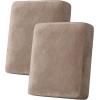image:imageHVERSAILTEX Velvet Stretch Couch Cushion Cover Plush Cushion Slipcover for Chair Loveseat Sofa Cushion Furniture Protector Seat Cushion Sofa Cover 3 Piece XL Sofa Cushion Covers TaupeTaupe
