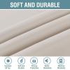 image:imageHVERSAILTEX Blackout Curtain for Living Room Thermal Insulated Window Treatment Curtain Extra Long 108 inch Length Energy Saving Solid Grommet Top Blackout Drape One Panel Jet Black 52W x 108LNatural
