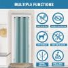 image:imageHVERSAILTEX Blackout Curtain for Living Room Thermal Insulated Window Treatment Curtain Extra Long 108 inch Length Energy Saving Solid Grommet Top Blackout Drape One Panel Jet Black 52W x 108LMineral Blue