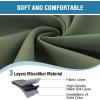 image:imageHVERSAILTEX Blackout Curtain for Living Room Thermal Insulated Window Treatment Curtain Extra Long 108 inch Length Energy Saving Solid Grommet Top Blackout Drape One Panel Jet Black 52W x 108LBronze Green