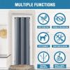 image:imageHVERSAILTEX Blackout Curtain for Living Room Thermal Insulated Window Treatment Curtain Extra Long 108 inch Length Energy Saving Solid Grommet Top Blackout Drape One Panel Jet Black 52W x 108LStone Blue