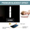 image:imageHVERSAILTEX Blackout Curtain for Living Room Thermal Insulated Window Treatment Curtain Extra Long 108 inch Length Energy Saving Solid Grommet Top Blackout Drape One Panel Jet Black 52W x 108LNatural