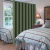 image:imageHVERSAILTEX Blackout Curtain for Living Room Thermal Insulated Window Treatment Curtain Extra Long 108 inch Length Energy Saving Solid Grommet Top Blackout Drape One Panel Jet Black 52W x 108LBronze Green