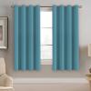 image:imageHVERSAILTEX Blackout Curtain for Living Room Thermal Insulated Window Treatment Curtain Extra Long 108 inch Length Energy Saving Solid Grommet Top Blackout Drape One Panel Jet Black 52W x 108LStorm Blue