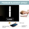 image:imageHVERSAILTEX Blackout Curtain for Living Room Thermal Insulated Window Treatment Curtain Extra Long 108 inch Length Energy Saving Solid Grommet Top Blackout Drape One Panel Jet Black 52W x 108LDark Teal