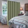 image:imageHVERSAILTEX Blackout Curtain for Living Room Thermal Insulated Window Treatment Curtain Extra Long 108 inch Length Energy Saving Solid Grommet Top Blackout Drape One Panel Jet Black 52W x 108LSage