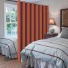 image:imageHVERSAILTEX Blackout Curtain for Living Room Thermal Insulated Window Treatment Curtain Extra Long 108 inch Length Energy Saving Solid Grommet Top Blackout Drape One Panel Jet Black 52W x 108LOrange