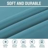 image:imageHVERSAILTEX Blackout Curtain for Living Room Thermal Insulated Window Treatment Curtain Extra Long 108 inch Length Energy Saving Solid Grommet Top Blackout Drape One Panel Jet Black 52W x 108LStorm Blue