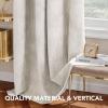 image:imageHVERSAILTEX Velvet 100 Blackout Curtains for Living Room Full Light Blocking Curtains Thermal Insulated Room Window Drapes Soft Luxury Curtains Grommet Top 2 Panels 55 W x 84 L Glacier GrayIvory