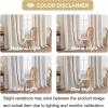 image:imageHVERSAILTEX Velvet 100 Blackout Curtains for Living Room Full Light Blocking Curtains Thermal Insulated Room Window Drapes Soft Luxury Curtains Grommet Top 2 Panels 55 W x 84 L Glacier GraySand
