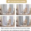 image:imageHVERSAILTEX Velvet 100 Blackout Curtains for Living Room Full Light Blocking Curtains Thermal Insulated Room Window Drapes Soft Luxury Curtains Grommet Top 2 Panels 55 W x 84 L Glacier GrayGlacier Gray