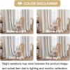 image:imageHVERSAILTEX Velvet 100 Blackout Curtains for Living Room Full Light Blocking Curtains Thermal Insulated Room Window Drapes Soft Luxury Curtains Grommet Top 2 Panels 55 W x 84 L Glacier GrayIvory