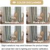 image:imageHVERSAILTEX Velvet 100 Blackout Curtains for Living Room Full Light Blocking Curtains Thermal Insulated Room Window Drapes Soft Luxury Curtains Grommet Top 2 Panels 55 W x 84 L Glacier GraySage