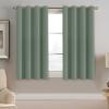image:imageHVERSAILTEX Blackout Curtain for Living Room Thermal Insulated Window Treatment Curtain Extra Long 108 inch Length Energy Saving Solid Grommet Top Blackout Drape One Panel Jet Black 52W x 108LGreen Bay