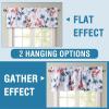 image:imageHVERSAILTEX 100 Blackout Curtains for Bedroom Cattleya Floral Printed Drapes 63 Inches Long Leah Floral Pattern Full Light Blocking Drapes with Black Liner Rod Pocket 2 Panels GreyBlueStone BlueCoral