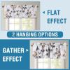 image:imageHVERSAILTEX 100 Blackout Curtains for Bedroom Cattleya Floral Printed Drapes 63 Inches Long Leah Floral Pattern Full Light Blocking Drapes with Black Liner Rod Pocket 2 Panels GreyBlueGreyTaupe