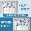 image:imageHVERSAILTEX 100 Blackout Curtains for Bedroom Cattleya Floral Printed Drapes 63 Inches Long Leah Floral Pattern Full Light Blocking Drapes with Black Liner Rod Pocket 2 Panels GreyBlueGreyBlue