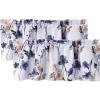 image:imageHVERSAILTEX 100 Blackout Curtains for Bedroom Cattleya Floral Printed Drapes 63 Inches Long Leah Floral Pattern Full Light Blocking Drapes with Black Liner Rod Pocket 2 Panels GreyBlueNavyTaupe