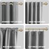 image:imageHVERSAILTEX Curtain Rods for Windows 162 to 282 Inches 1 inch Diameter Adjustable Decorative Telescoping Curtain Rod with Brackets Heavy Duty Splicing Window Rods with Decorative Finials BlackGold