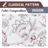 image:imageHVERSAILTEX Blackout Curtains 84 Inch Length 2 Panels Set Floral Print Curtain Drapes for Living Room Thermal Insulated Grommet Window Curtains for Bedroom  Traditional Floral in Sage and BrownFloral in Terracotta and Blue