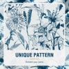 image:imageHVERSAILTEX Blackout Curtains 84 Inch Length 2 Panels Set Floral Print Curtain Drapes for Living Room Thermal Insulated Grommet Window Curtains for Bedroom  Traditional Floral in Sage and BrownFrench Jouy Flora in Stone Blue