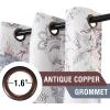 image:imageHVERSAILTEX Blackout Curtains 84 Inch Length 2 Panels Set Floral Print Curtain Drapes for Living Room Thermal Insulated Grommet Window Curtains for Bedroom  Traditional Floral in Sage and BrownFloral in Terracotta and Blue