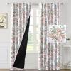 image:imageHVERSAILTEX Blackout Curtains 84 Inch Length 2 Panels Set Floral Print Curtain Drapes for Living Room Thermal Insulated Grommet Window Curtains for Bedroom  Traditional Floral in Sage and BrownFloral in Caramel and Moss