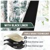 image:imageHVERSAILTEX Blackout Curtains 84 Inch Length 2 Panels Set Floral Print Curtain Drapes for Living Room Thermal Insulated Grommet Window Curtains for Bedroom  Traditional Floral in Sage and BrownFloral in Moss and Wheat