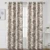 image:imageHVERSAILTEX Blackout Curtains 84 Inch Length 2 Panels Set Floral Print Curtain Drapes for Living Room Thermal Insulated Grommet Window Curtains for Bedroom  Traditional Floral in Sage and BrownFloral in Sage and Brown