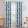 image:imageHVERSAILTEX Blackout Curtains 84 Inch Length 2 Panels Set Floral Print Curtain Drapes for Living Room Thermal Insulated Grommet Window Curtains for Bedroom  Traditional Floral in Sage and BrownFrench Jouy Flora in Stone Blue
