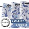 image:imageHVERSAILTEX Blackout Curtains 84 Inch Length 2 Panels Set Floral Print Curtain Drapes for Living Room Thermal Insulated Grommet Window Curtains for Bedroom  Traditional Floral in Sage and BrownFloral in Blue and White