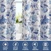 image:imageHVERSAILTEX Blackout Curtains 84 Inch Length 2 Panels Set Floral Print Curtain Drapes for Living Room Thermal Insulated Grommet Window Curtains for Bedroom  Traditional Floral in Sage and BrownFloral in Blue and White